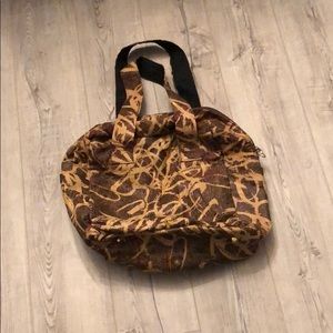 LAST CHANCE! DONATING SOON! Brown Woodin Bag